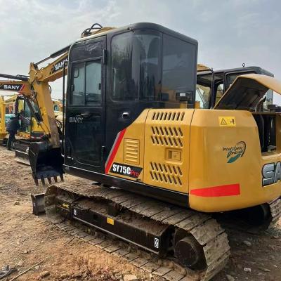 China Good conditions for sale and low working hours SY75 second hand excavator 0.32MÂ ³ for sale