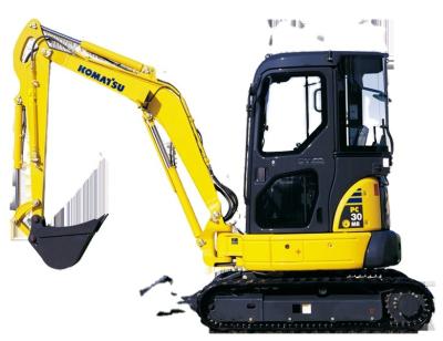 China Used Komatsu 30MR-2 excavator with short working time at a low price 0.2MÂ ³ for sale