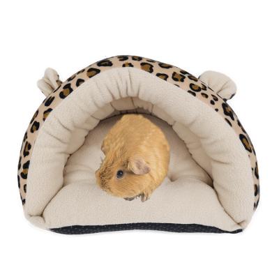 China YangyangPet Pet Rat Hamster Bed House Small Viable Soft Chinchillas Build Up Bed Nest Cage Mini Guinea Pigs Sleeping Beds for sale