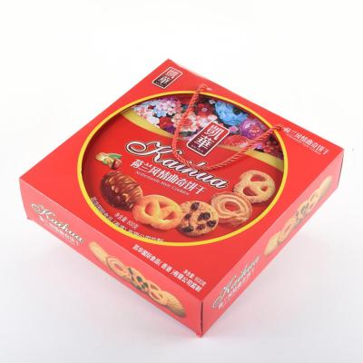 China New Design Biodegradable Custom Tinned Metal Cookie Packaging Paper Box for sale