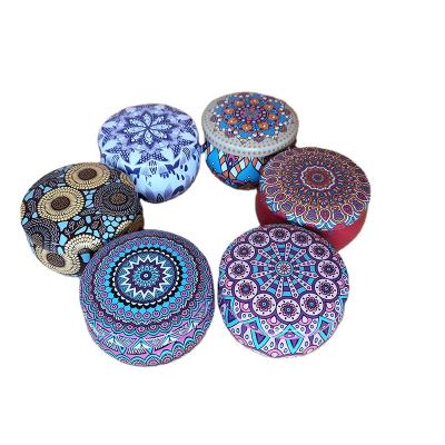 China Sublimation Round Metal Tin Box Chocolate Food Can Eco - Friendly Cake Tin Boxes For Cookie for sale