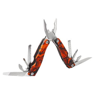 China Best Selling Unrated Camouflage Coating Multi Tool Promotional Multi Pliers Pocket Multi Tool With Ruler for sale