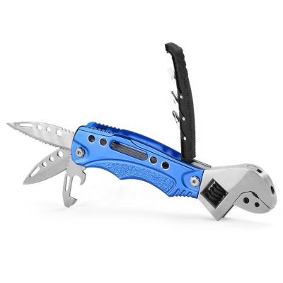 China Combination Adjustable Wrench Factory Direct Adjustable Spanner Wrench Pliers With Knife Screwdrivers for sale