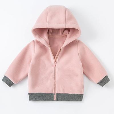 China Plus Size Yellow And Pink Fleece Winter Jacket For Kids for sale