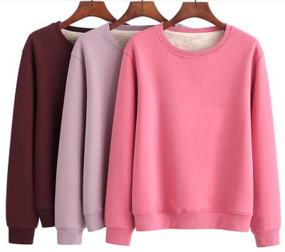 China Winter warm round neck sweater for ladies for sale