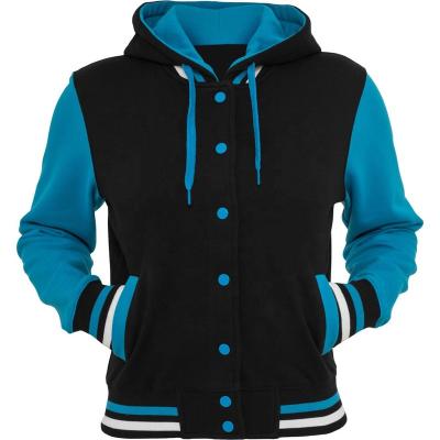 China Anti-pilling classic style varsity jacket hoodie jacket for young boy for sale