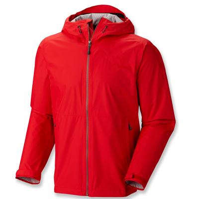 China Breathable Mens Waterproof Anorak Rain Jacket for sale