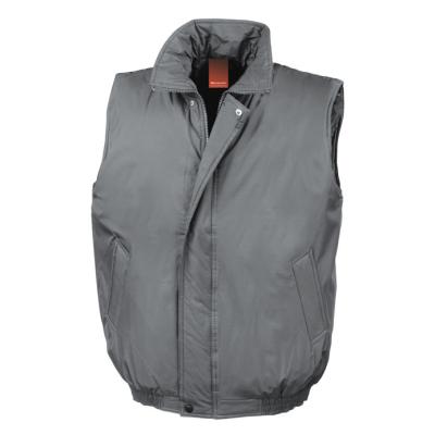 China Anti-pilling Padded Vest Bodywarmer Clothes Vest Workwear Outdoor Padded Vest for sale