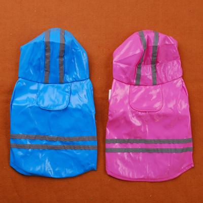 China Sustainable Waterproof Reflective Popular Pet Raincoats / Pet Clothes / Dog Clothes for sale