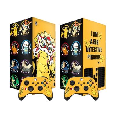 China LOW MOQ Custom PVC PVC Skin Sticker For Xbox Series X Disc/Digital Version With 2pcs Controllers Stickers Themes Cover Decal for sale