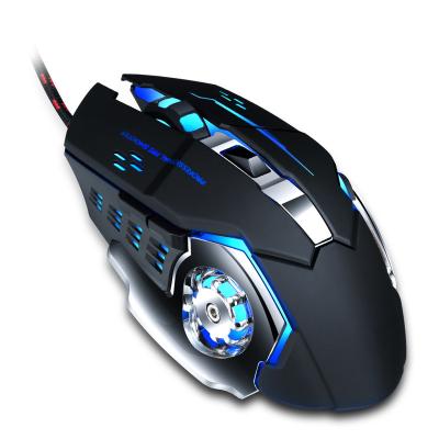 China Wholesale Custom Game Macro Gaming Mouse 7 Colors RGB Backlit Programmable Mechanical Wired Mouse for sale