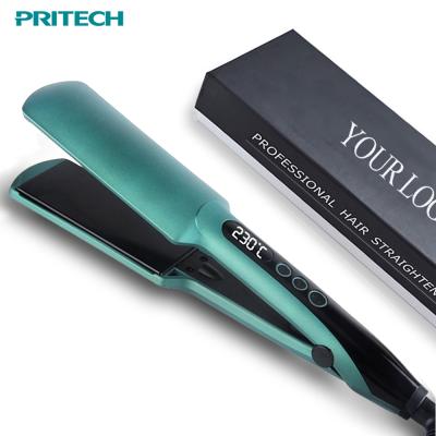 China PRITECH OUTDOOR Customized Hair Salon Wholesale Professional Ionic Flat Irons Ceramic Hair Straightener for sale