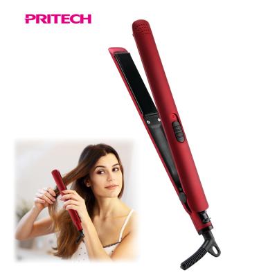 China PRITECH Private Label Plancha De Cabello Ceramic Coating Dish Outdoor Flat Irons Hair Straightener for sale