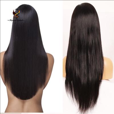 China Dropshipping India Hair Silky Straight Wig Cheap Price Full Wave Lace Wigs for sale