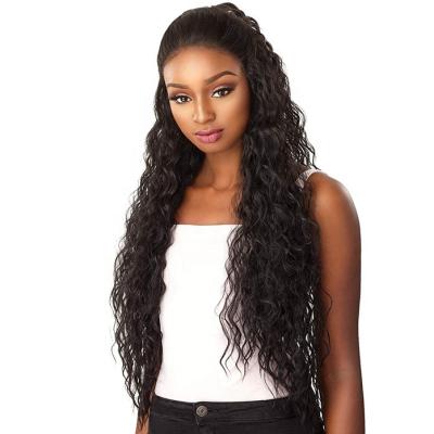 China Natural Curly Brazilian Virgin Hair Color 13X6 Lace Front Wig for sale