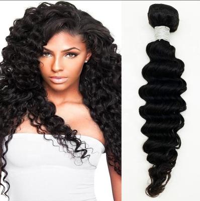 China 100% Brazilian Hair Deep Wave Deep Wave Human Hair Bundles for sale