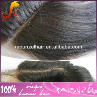 China Straight Russian Silk Yaki Hair Basic Top Closure for sale