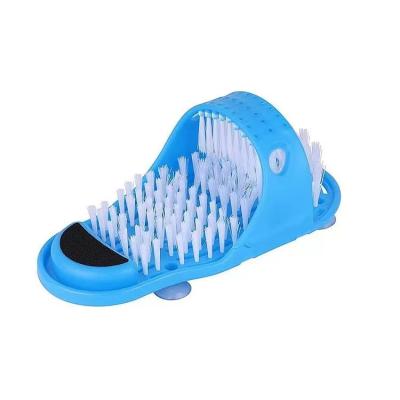 China Foam Skin Feet Massage Slipper Foot Scrubber Brush Bath Foot Care Household Bathroom Foot Slipper Cleaning Brush Remove Dead Skin for sale