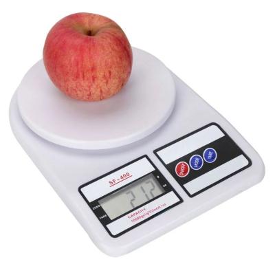 China WITH LID Sf400 Electronic Postal Electronic Household Kitchen Scale LED Scales 10kg/1g Portable Weight Food Measuring Scales for sale