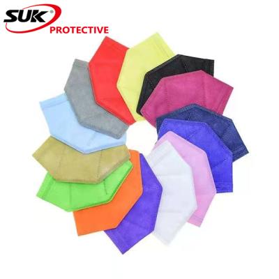 China Adult In Fashion Running Mask Certified Cubrebocas Masker Kn95 Respirators Pin Color Kn 95 Colorful Mask for sale