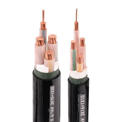 China Industrial YJV 0.6/1kv 5 Core Solid or Multi Strand Copper Power Cable 5x4mm2 5x6mm2 5x16mm2 5x35mm2 for sale