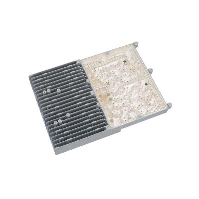 China Custom Die Casting OEM AlSi12Fe AlSi10MgFe Aluminum Foundry Services Aluminum Die Casting Telecom 4G/5G Base Station Enclosure for sale