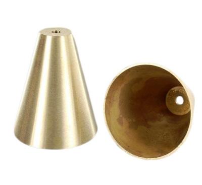 China Aluminum CNC Machining Parts CNC Machined Custom Antique Brass Lampshade for sale