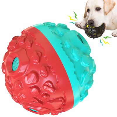 China New Stocked Noise Pet Toys Squeak Mouth Meteor Balls Dog Tooth Cleaning Toys High Quality Pet Supplies Wholesale for sale