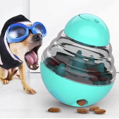 China New Stocked Popular Pet Toys Dog Toys High Quality Slow Food Dispenser Ball Tumbler Pet Supplies Pet Toys Wholesale for sale