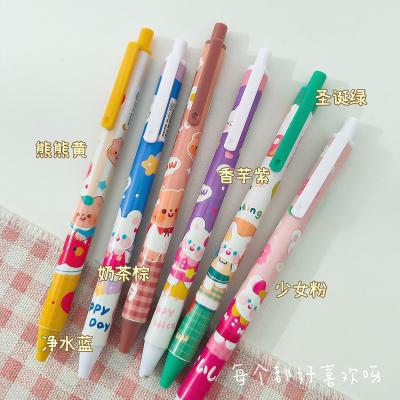 China Normal Functional High End Gel Pen With Topper Plastic Pens Cute Gel Pen Wholesale for sale