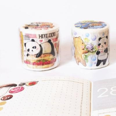 China Decoration Design Washi Masking Waterproof Colorful Adhesive Paper Personal Paper Tape for sale