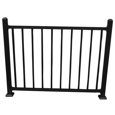 China Easily Assembled Professional Supply Powder Coated Metal Iron Panels Cheap Fence For Backyard for sale