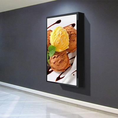 China 43 Inch High Bright  Window LCD Display Wall Mount Window Facing Commercial Display for sale