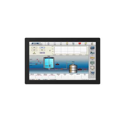 China Hochlesbarkeit 18,5 Zoll 500 Nits hohe Helligkeit True Flat Industrial Touch Monitor zu verkaufen