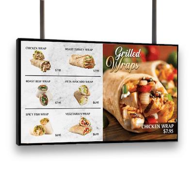 Cina 55inch Customized Mall Digital Signage Advertising Display Menu Board Screen in vendita