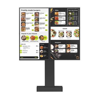 中国 1920x1080 55 Inch Outdoor Drive Thru Menu Boards For Restaurant 販売のため