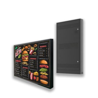 中国 Restaurant Advertising Android TFT LCD Display Outdoor Waterproof Digital Signage Screen 販売のため