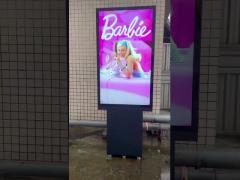 Free Standing IP65 LCD display
