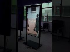 65 Inch Lcd Panel Double Sided UHD Window LCD Display
