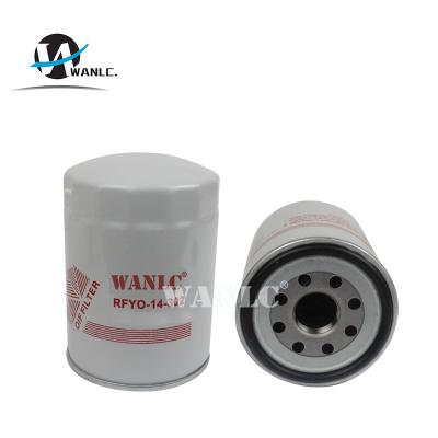 China Hot Sale Auto Parts Engine Parts Oil Filter SH01-14-302A-9A WLY4-14-302-TT RFYO-14-302 Standard Size for sale