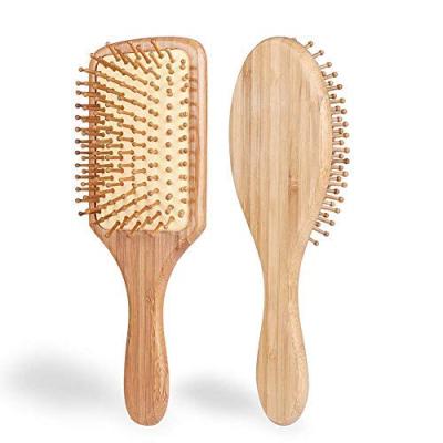 China Home Wooden Bamboo Comb Chef Massage Dish Comb Airbag Hair Balloon Brush Ladies Massage Brush Customized Package Large for sale