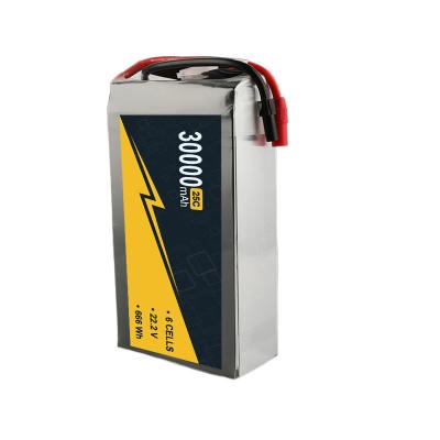 중국 CE 6s 30000mAh 리포 배터리 22.2v Rc 자동차 리포 배터리 우수한 보안 판매용