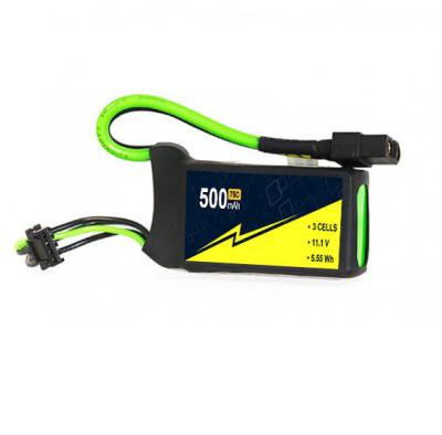 China 500mAh 3S 11.1V 75C Batería de drones Lipo en venta