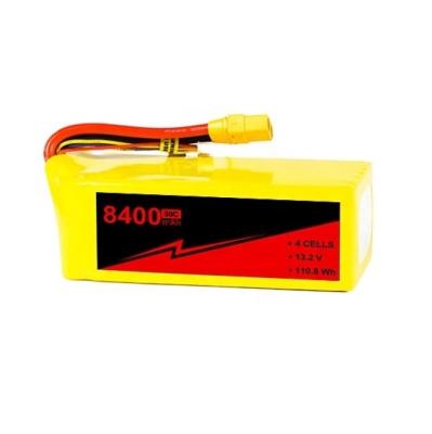 China 12.8v 8400mAh 30C LiFePo4 Pack XT90 Lipo bateria Pack para RC à venda