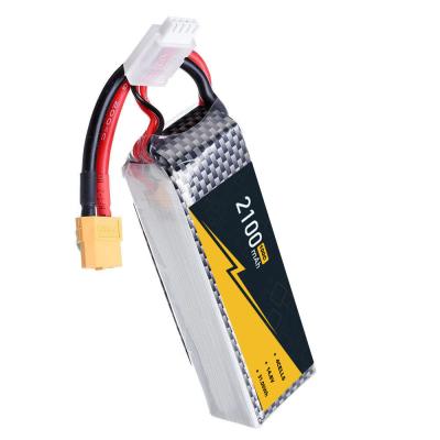 China Caso duro 14.8V 2S 3s 4s 6s Drone Batería de iones de litio 2100mah Batería de liposulfuro 35C 60C 100C en venta