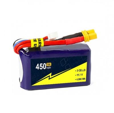 China Hohe Ausgangsspannung 11.1V 3s 450mah Lipo Batterie 70C-140c Lipo 3s zu verkaufen