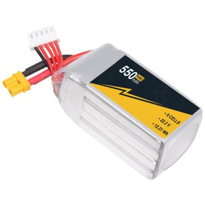 China 22.2v 3s 4s 6s 550mah 100C RC Bootsbatterie zu verkaufen