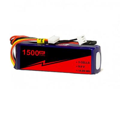 中国 9.9v 1500mAh 3S1P 20C モデル航空機 バッテリー リポ バッテリー 販売のため