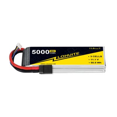 China 11.1V 50C 100C RC Lipo Battery 5000mAh Get The Most Out Of Your RC With High Capacity à venda