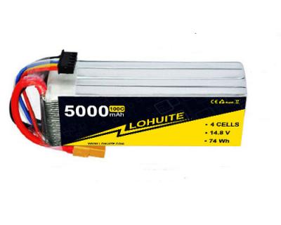 Κίνα Long-lasting 5000mAh 11.1V 50C 100C RC Lipo Battery With Discharge Rate 50C-100C προς πώληση